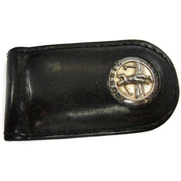 Vintage Leather Fossil Golf Classic Money Clip Men Wallet - Picture 2 of 13